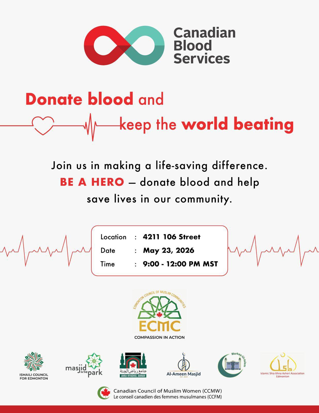 Blood Drive Poster